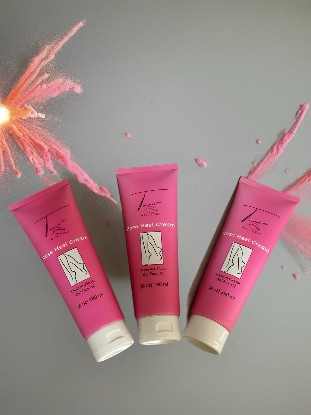 Rose Heel Cream “Soothe, Hydrate & Brighten Your Heels.