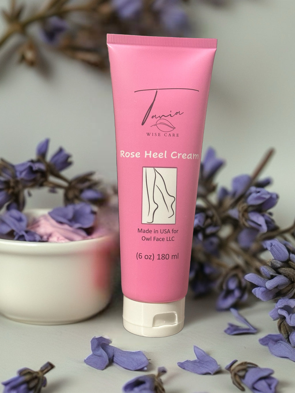 Rose Heel Cream “Soothe, Hydrate & Brighten Your Heels.