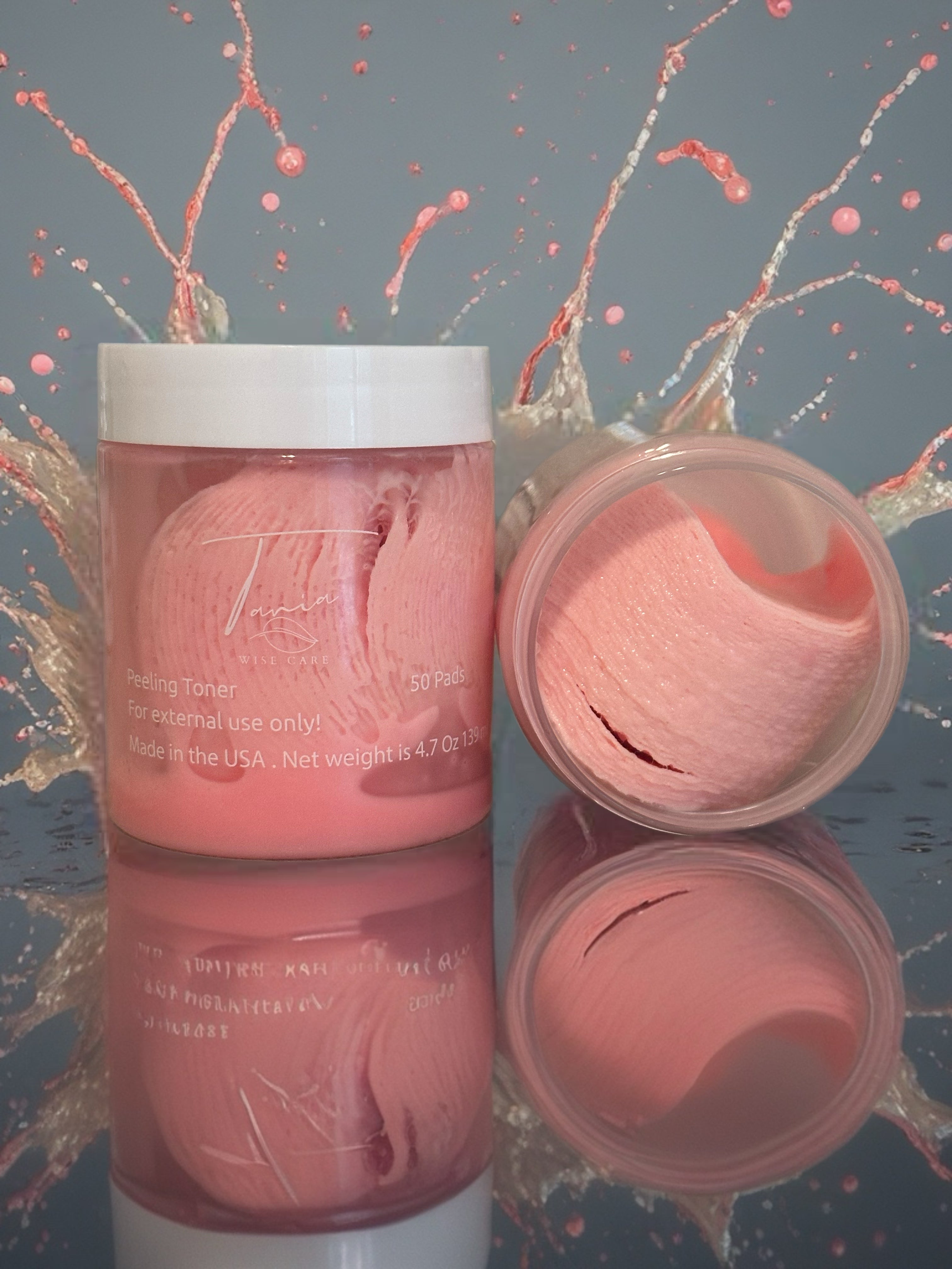 Peeling Toner (50 Pads) “Exfoliate, Brighten & Renew for Smooth Skin.”