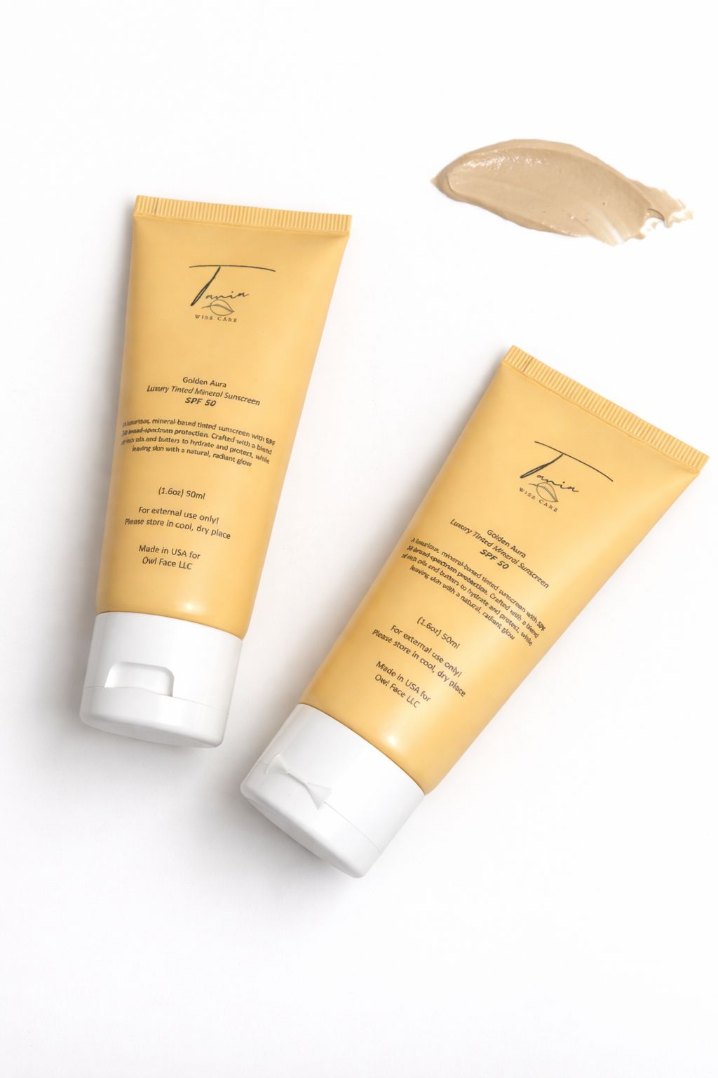 Golden Aura Luxury Tinted Mineral Zinc moisturizer