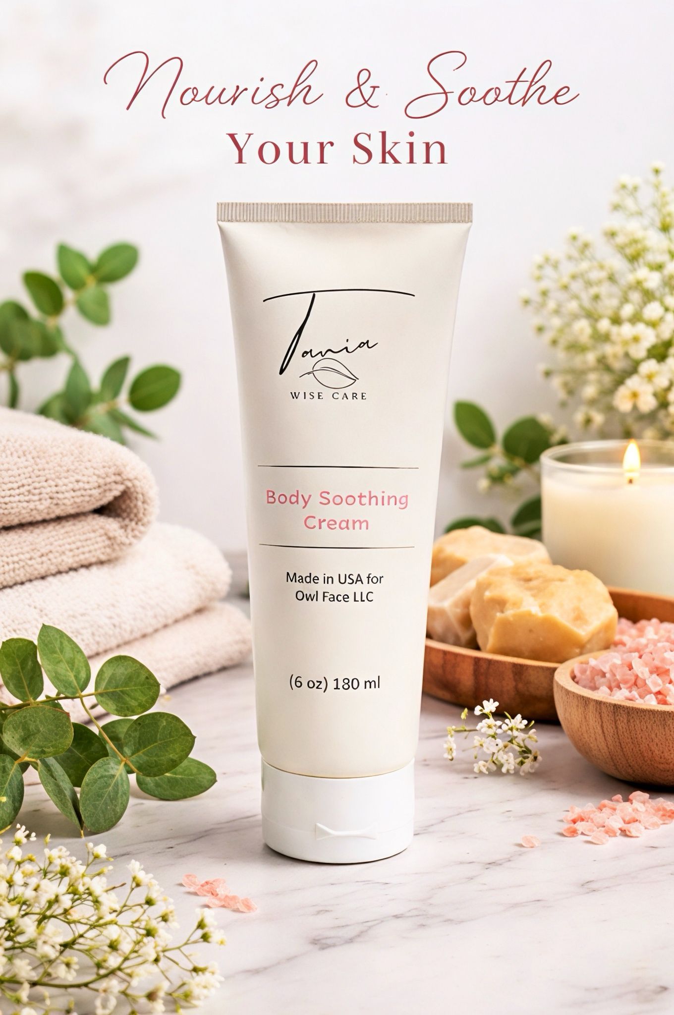 Body Soothing Cream “Luxurious Hydration & Radiance for Your Skin.”